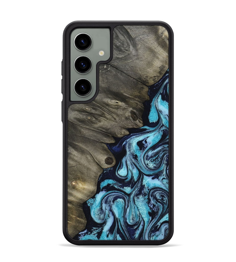 Galaxy S24 Plus Wood Phone Case - Myrna (Blue, 817134)