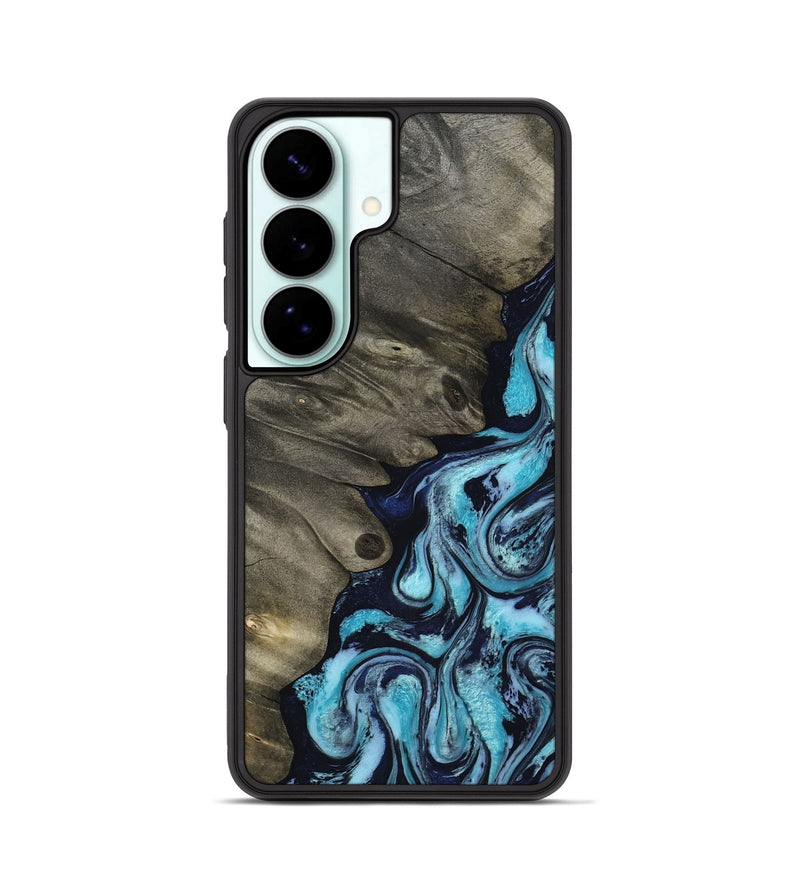 Galaxy S26 Wood Phone Case - Myrna (Blue, 817134)