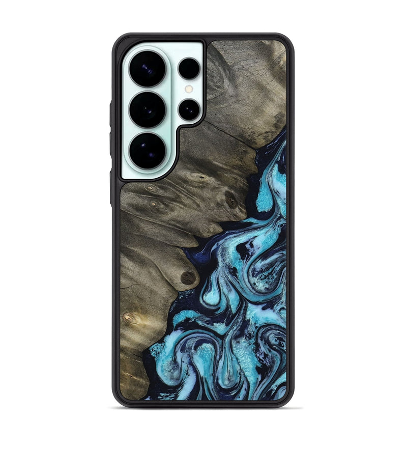 Galaxy S26 Ultra Wood Phone Case - Myrna (Blue, 817134)