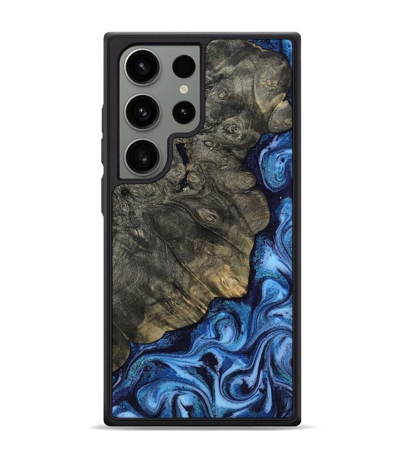Galaxy S24 Ultra Wood Phone Case - Albina (Blue, 817136)