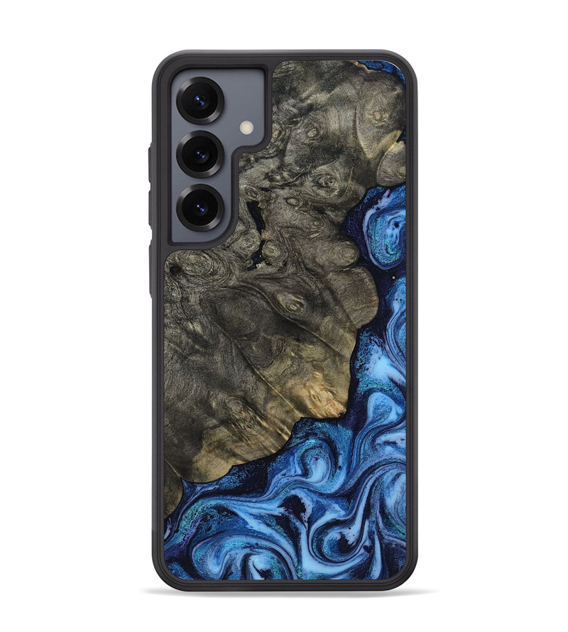Galaxy S25 Plus Wood Phone Case - Albina (Blue, 817136)