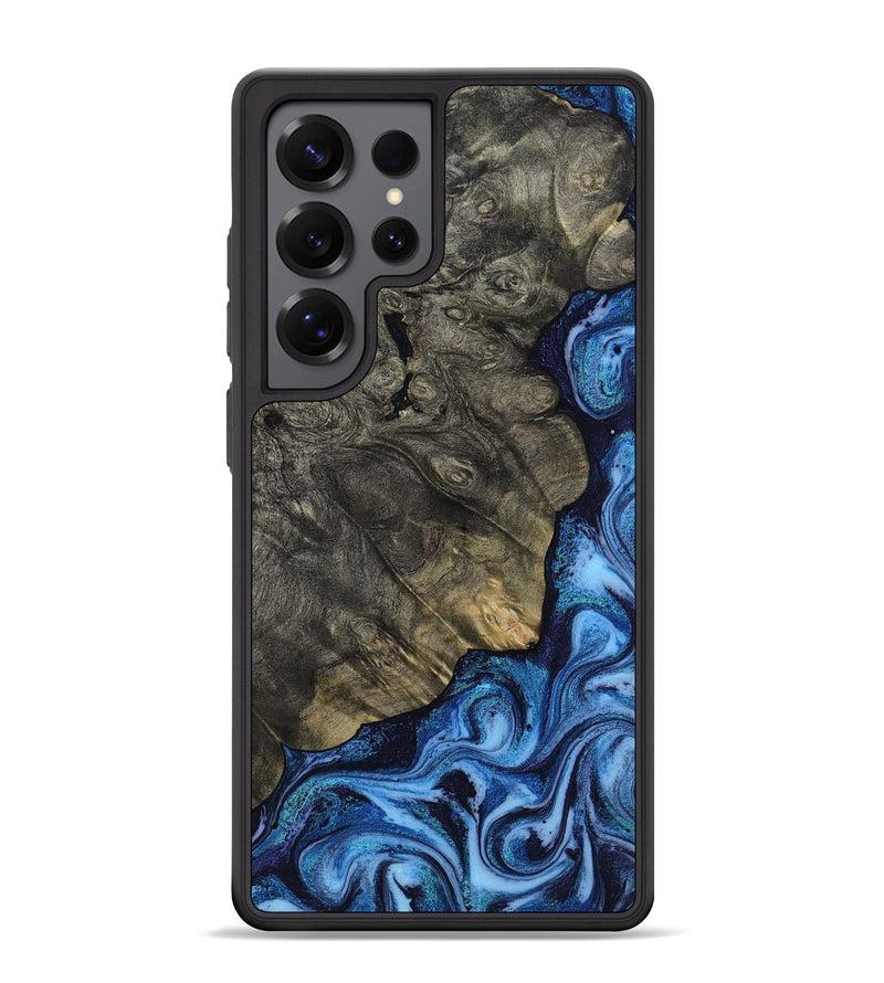 Galaxy S25 Ultra Wood Phone Case - Albina (Blue, 817136)