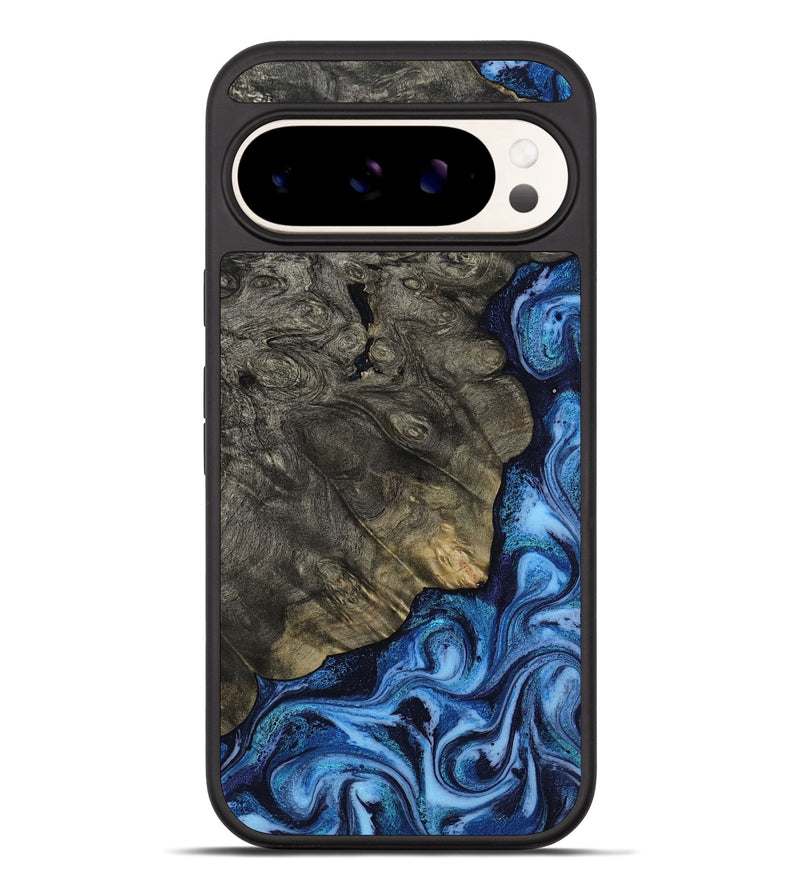 Pixel 10 Pro XL Wood Phone Case - Albina (Blue, 817136)