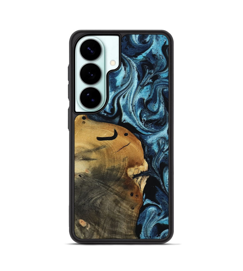 Galaxy S26 Wood Phone Case - Shani (Blue, 817140)