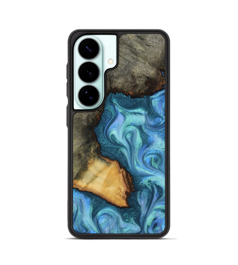 Galaxy S26 Wood Phone Case - Dilan (Blue, 817142)