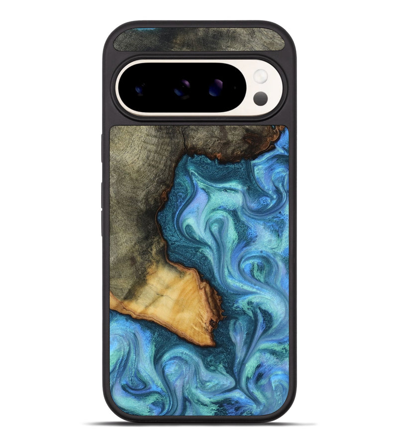 Pixel 9 Pro XL Wood Phone Case - Dilan (Blue, 817142)