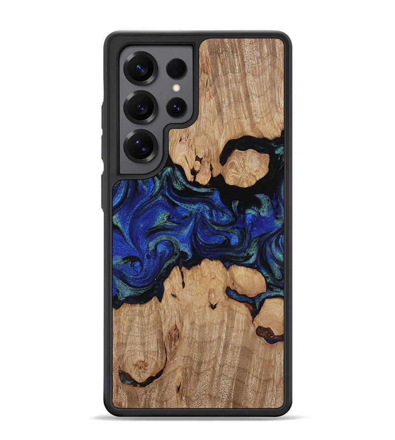 Galaxy S25 Ultra Wood Phone Case - Guy (Blue, 817143)