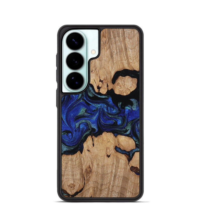 Galaxy S26 Wood Phone Case - Guy (Blue, 817143)