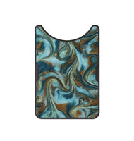 Alloy ResinArt Wallet - Tea (Teal & Gold, 817156)