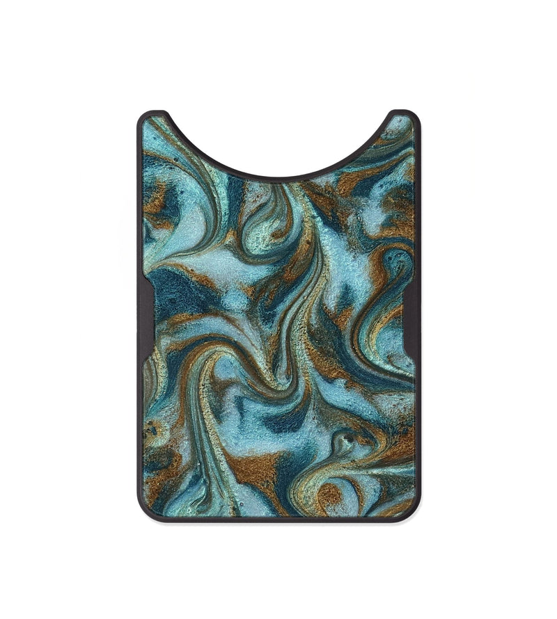 Alloy ResinArt Wallet - Tea (Teal & Gold, 817156)
