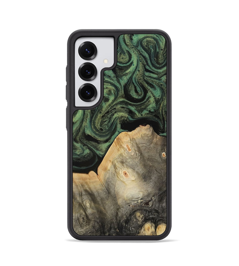 Galaxy S25 Wood Phone Case - Bree (Green, 817160)
