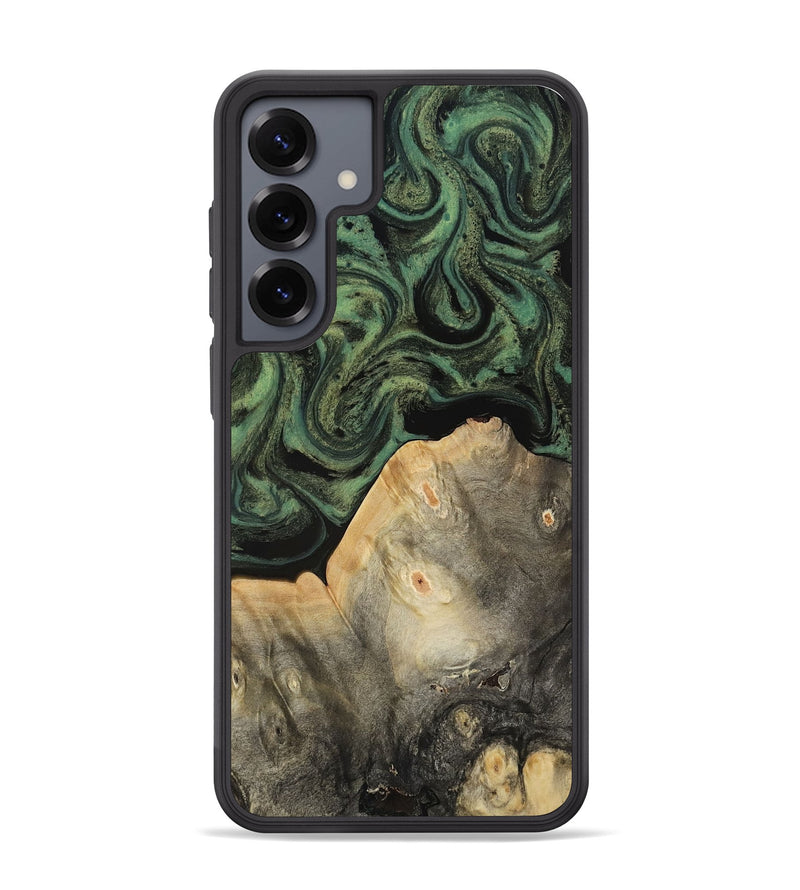 Galaxy S25 Plus Wood Phone Case - Bree (Green, 817160)