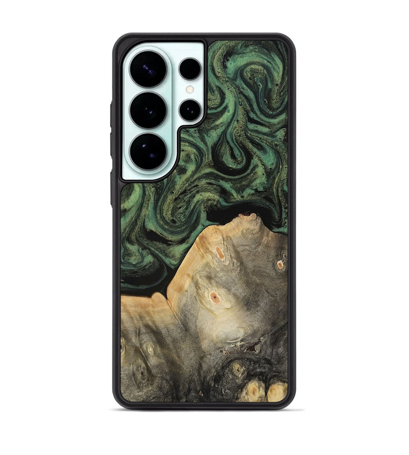 Galaxy S26 Ultra Wood Phone Case - Bree (Green, 817160)