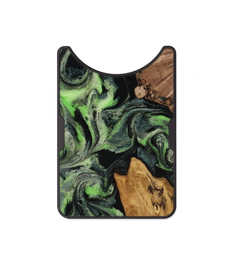 Alloy Wood Wallet - Riley (Green, 817162)