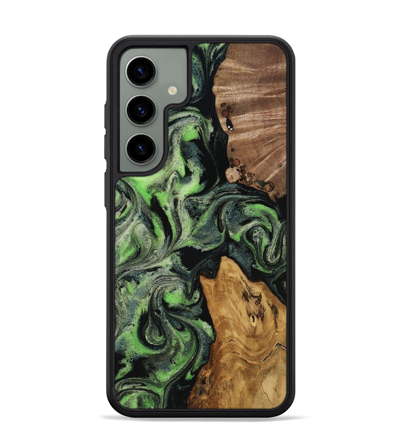 Galaxy S24 Plus Wood Phone Case - Riley (Green, 817162)