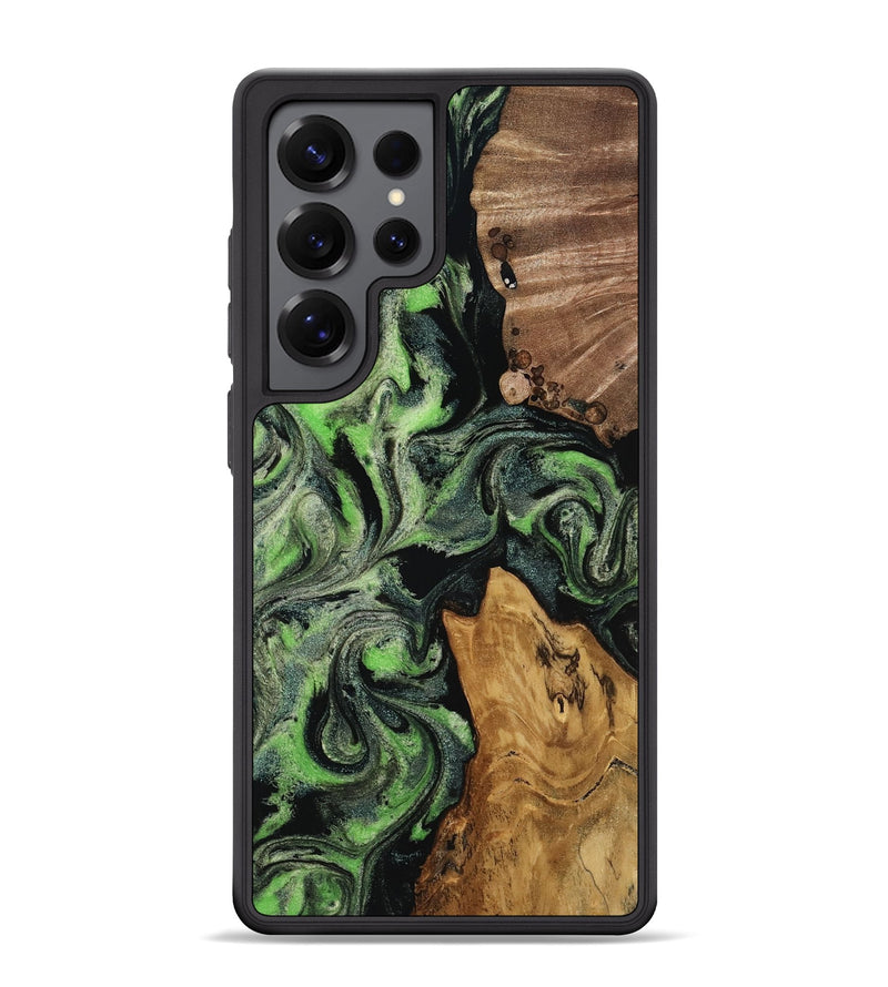 Galaxy S25 Ultra Wood Phone Case - Riley (Green, 817162)