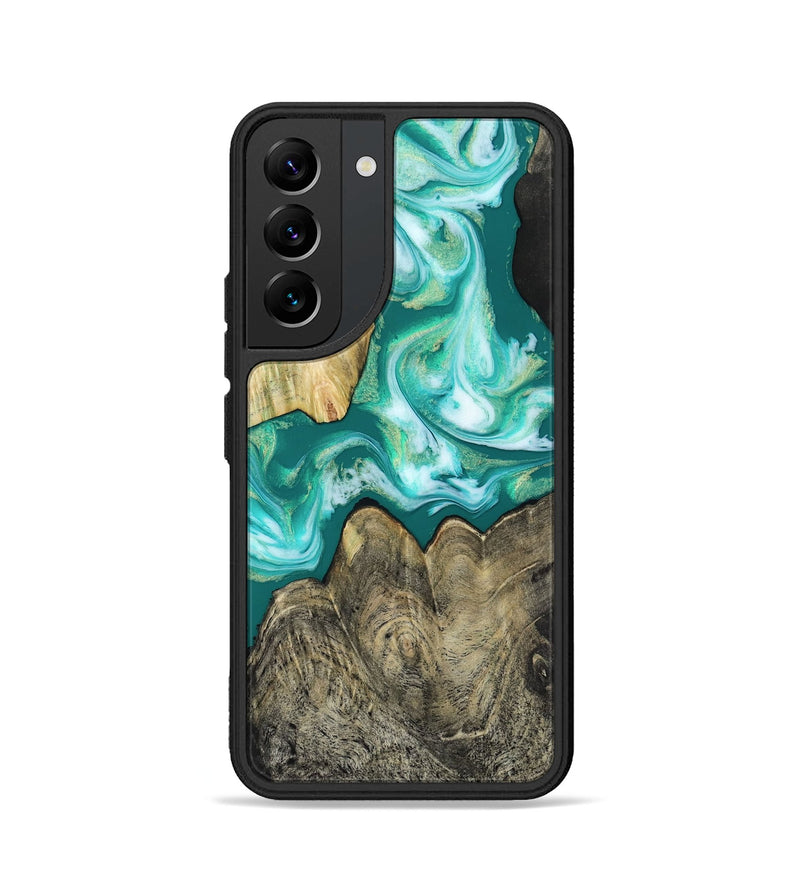 Galaxy S22 Wood Phone Case - Marlon (Green, 817164)