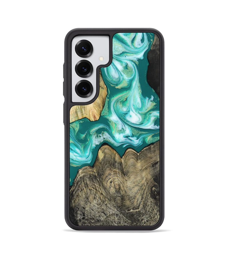 Galaxy S25 Wood Phone Case - Marlon (Green, 817164)