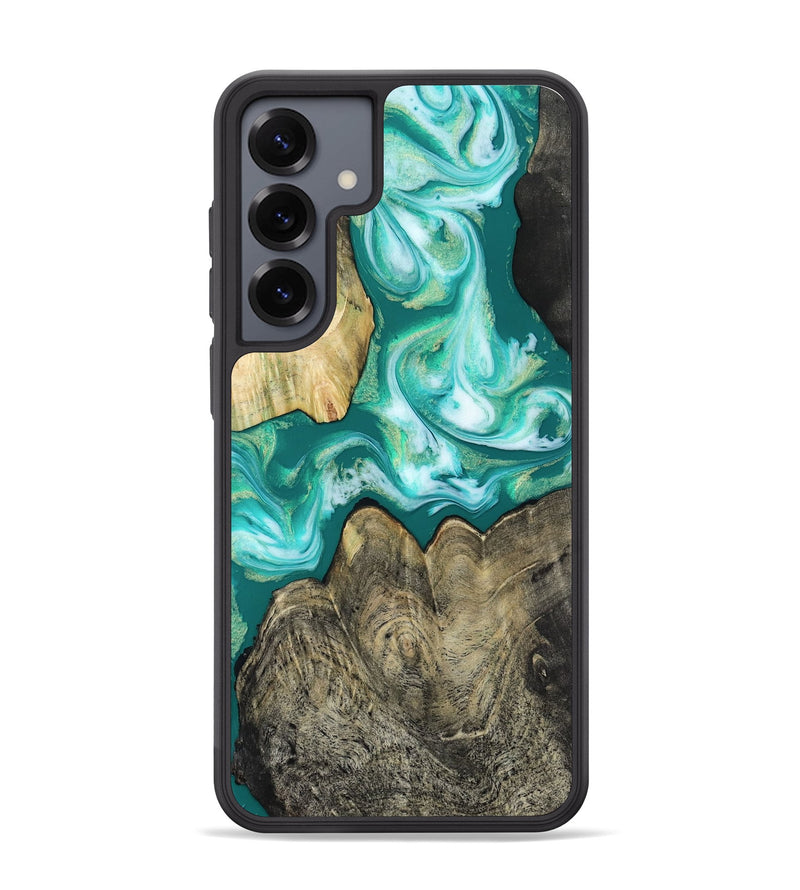 Galaxy S25 Plus Wood Phone Case - Marlon (Green, 817164)