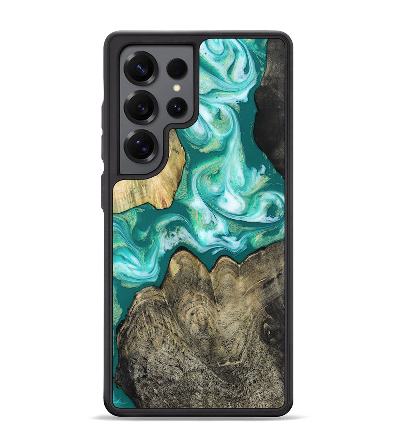 Galaxy S25 Ultra Wood Phone Case - Marlon (Green, 817164)
