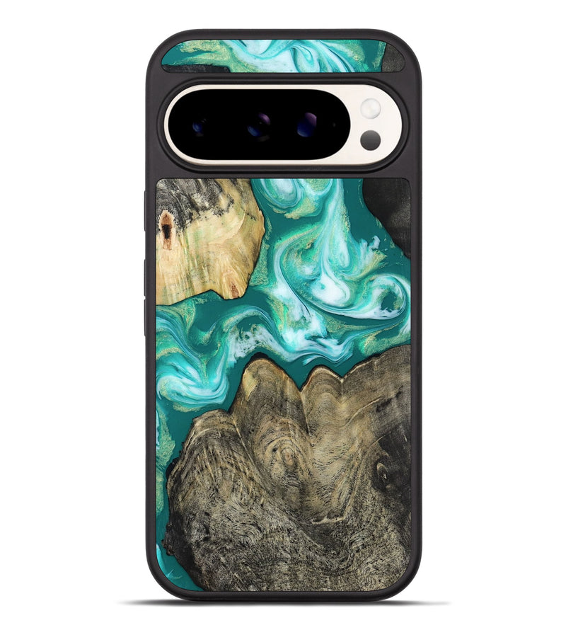 Pixel 9 Pro XL Wood Phone Case - Marlon (Green, 817164)
