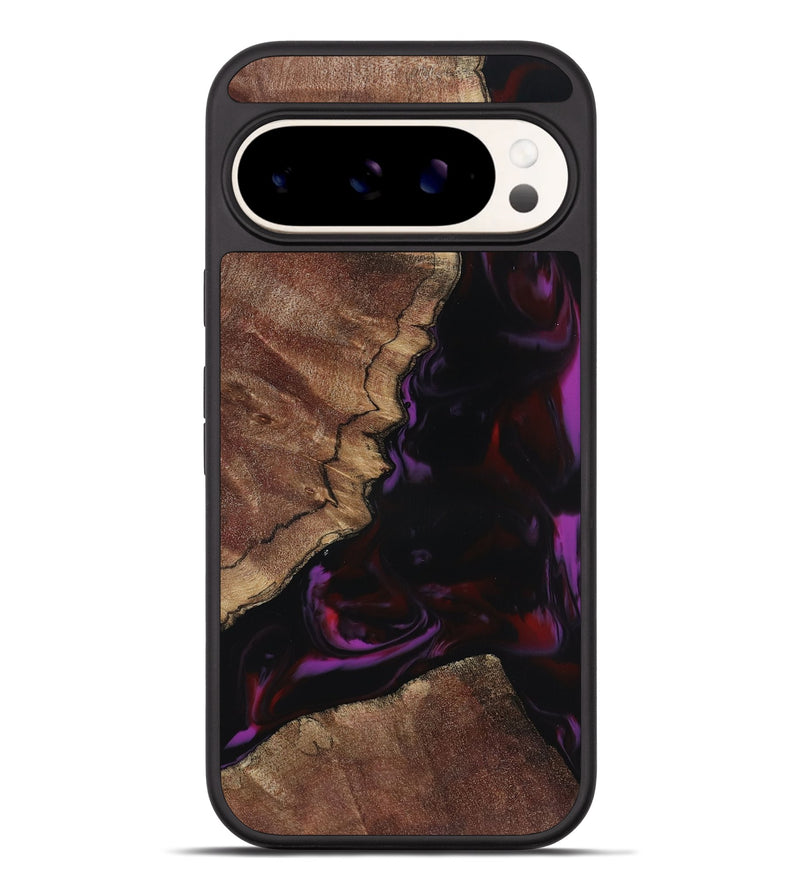 Pixel 9 Pro XL Wood Phone Case - Aliya (Red, 817170)