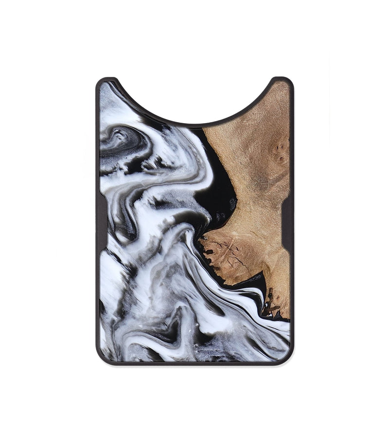 Alloy Wood Wallet - Marion (Black & White, 817175)