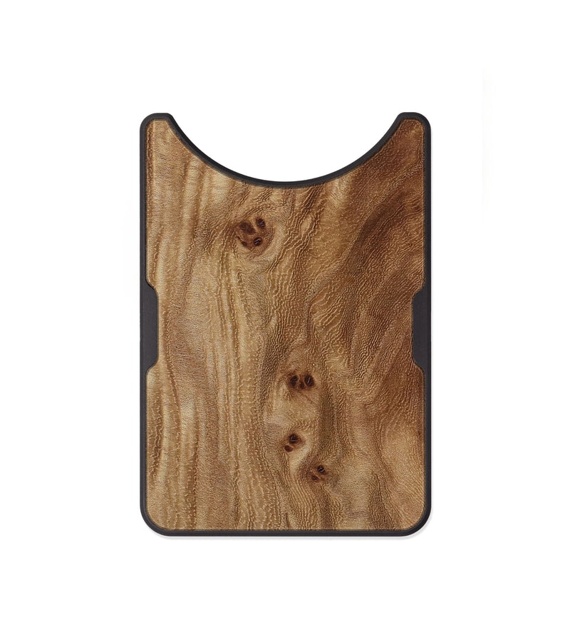 Alloy Wood Wallet - Meghann (Wood Burl, 817178)