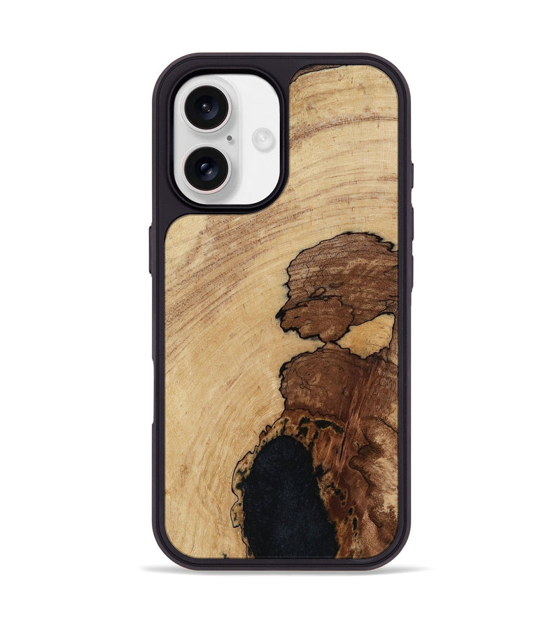 iPhone 17 Wood Phone Case - Miya (Wood Burl, 817179)