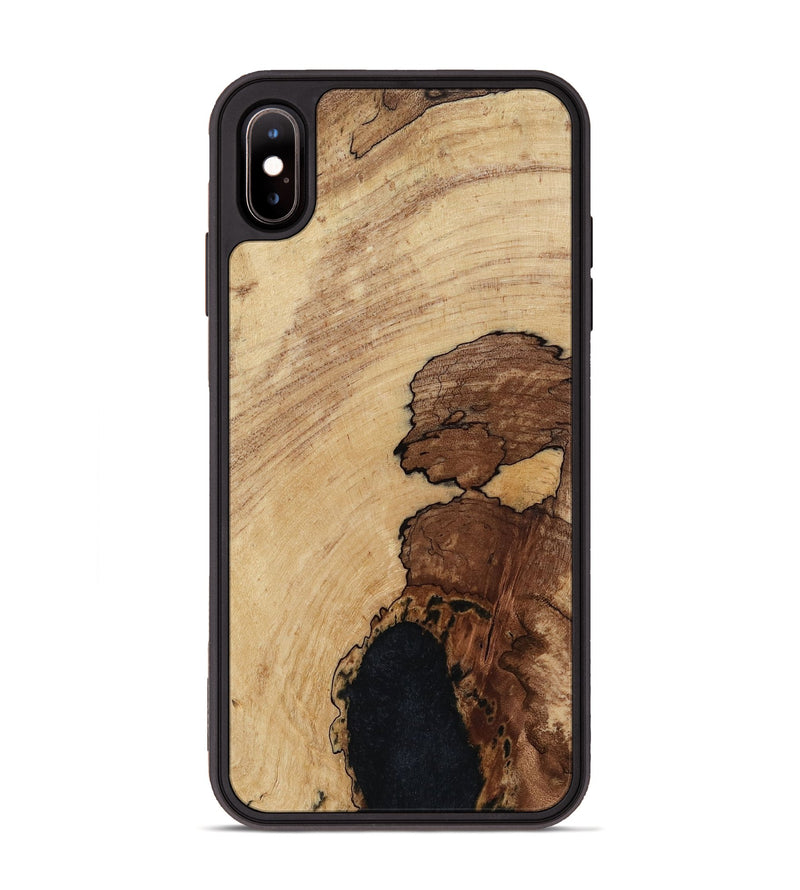 iPhone Xs Max Wood Phone Case - Miya (Wood Burl, 817179)