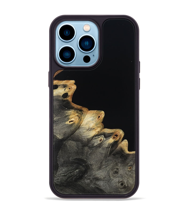 iPhone 14 Pro Max Wood Phone Case - Amara (Wood Burl, 817182)
