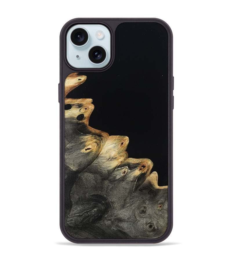 iPhone 15 Plus Wood Phone Case - Amara (Wood Burl, 817182)
