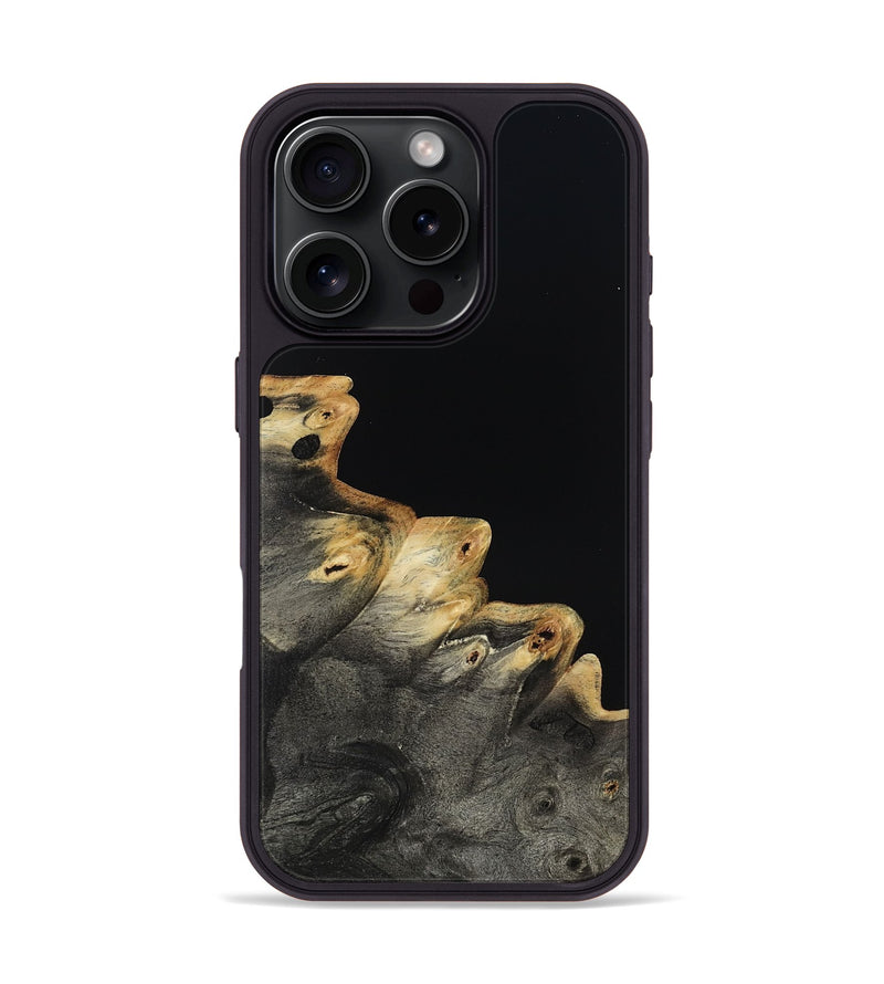 iPhone 16 Pro Wood Phone Case - Amara (Wood Burl, 817182)