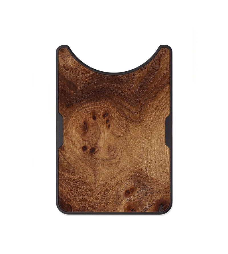 Alloy Wood Wallet - Ed (Wood Burl, 817186)