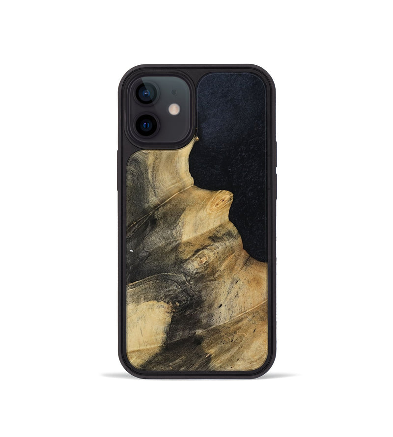 iPhone 12 mini Wood Phone Case - Tariq (Wood Burl, 817187)