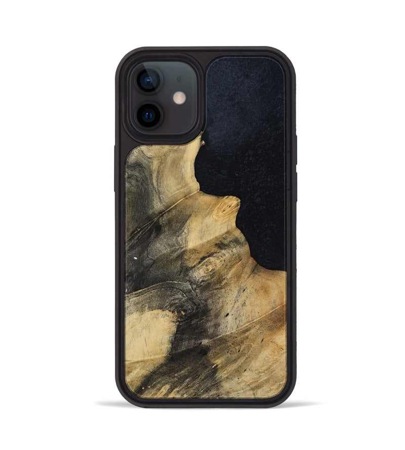 iPhone 12 Wood Phone Case - Tariq (Wood Burl, 817187)