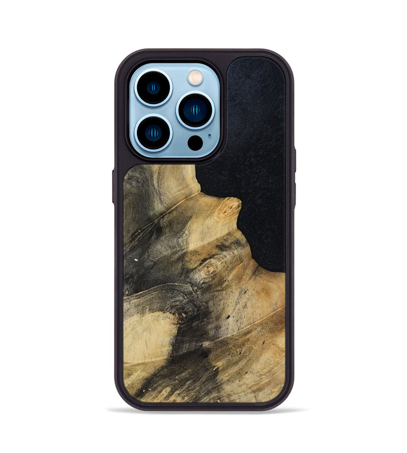 iPhone 14 Pro Wood Phone Case - Tariq (Wood Burl, 817187)
