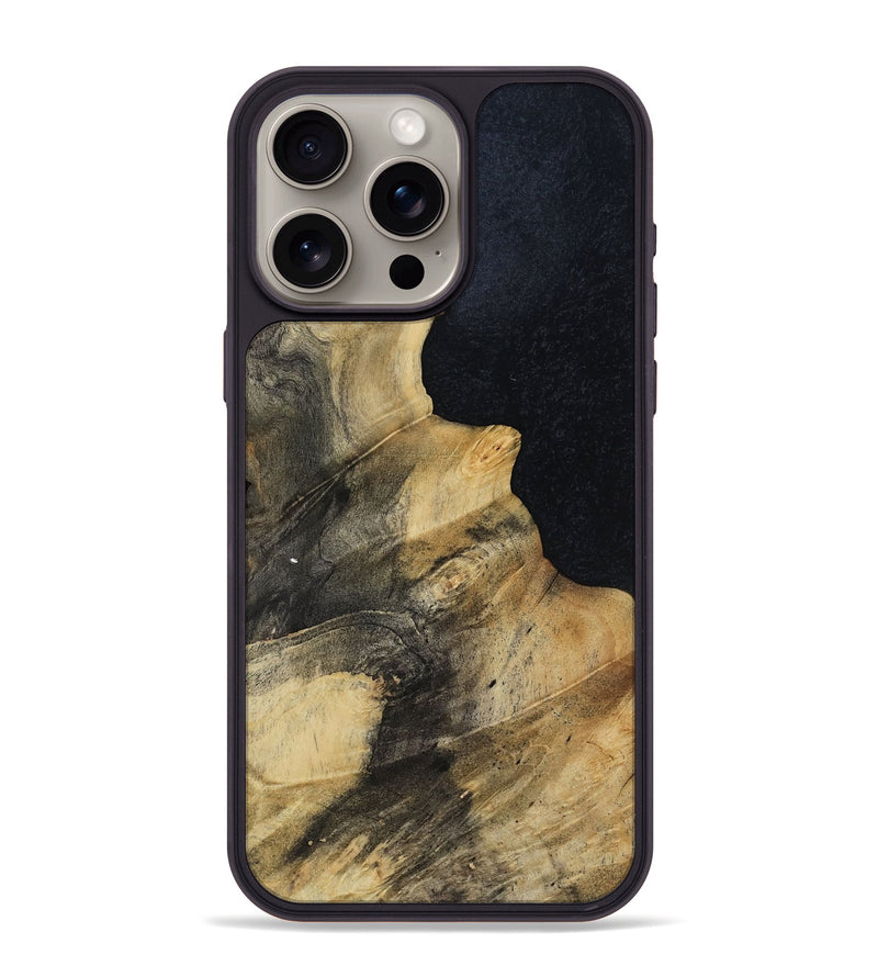 iPhone 15 Pro Max Wood Phone Case - Tariq (Wood Burl, 817187)