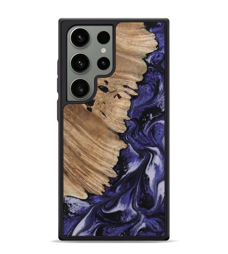 Galaxy S24 Ultra Wood Phone Case - Layton (Purple, 817190)