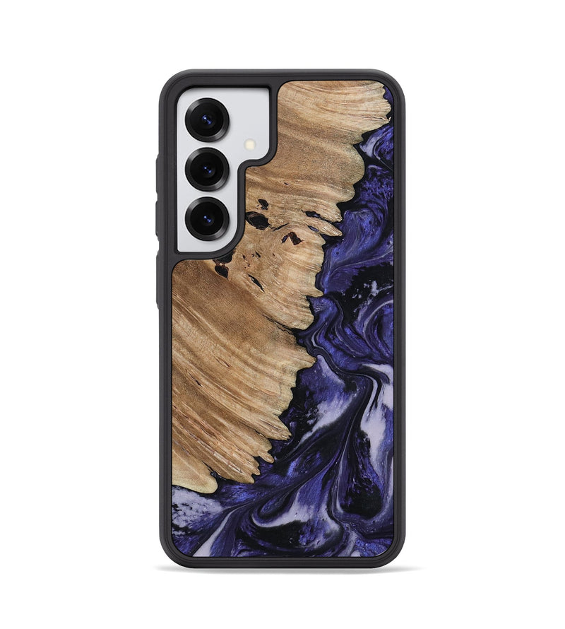 Galaxy S25 Wood Phone Case - Layton (Purple, 817190)