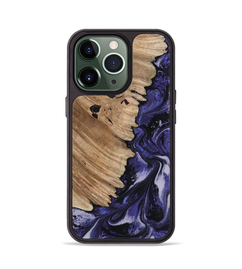 iPhone 13 Pro Wood Phone Case - Layton (Purple, 817190)