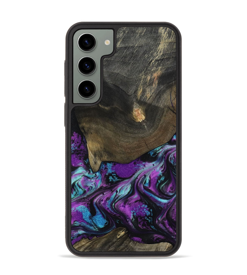 Galaxy S23 Plus Wood Phone Case - Rayna (Purple, 817191)