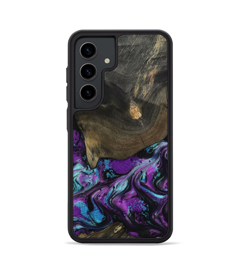 Galaxy S24 Wood Phone Case - Rayna (Purple, 817191)