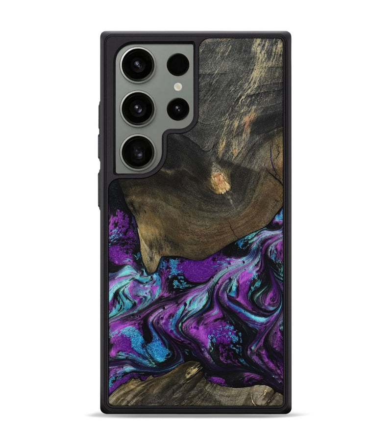 Galaxy S24 Ultra Wood Phone Case - Rayna (Purple, 817191)