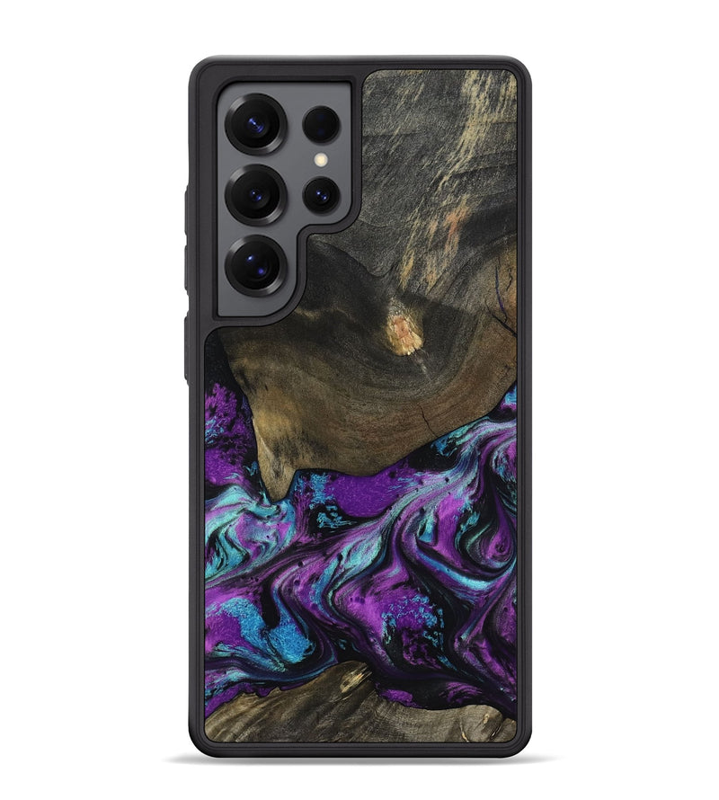 Galaxy S25 Ultra Wood Phone Case - Rayna (Purple, 817191)