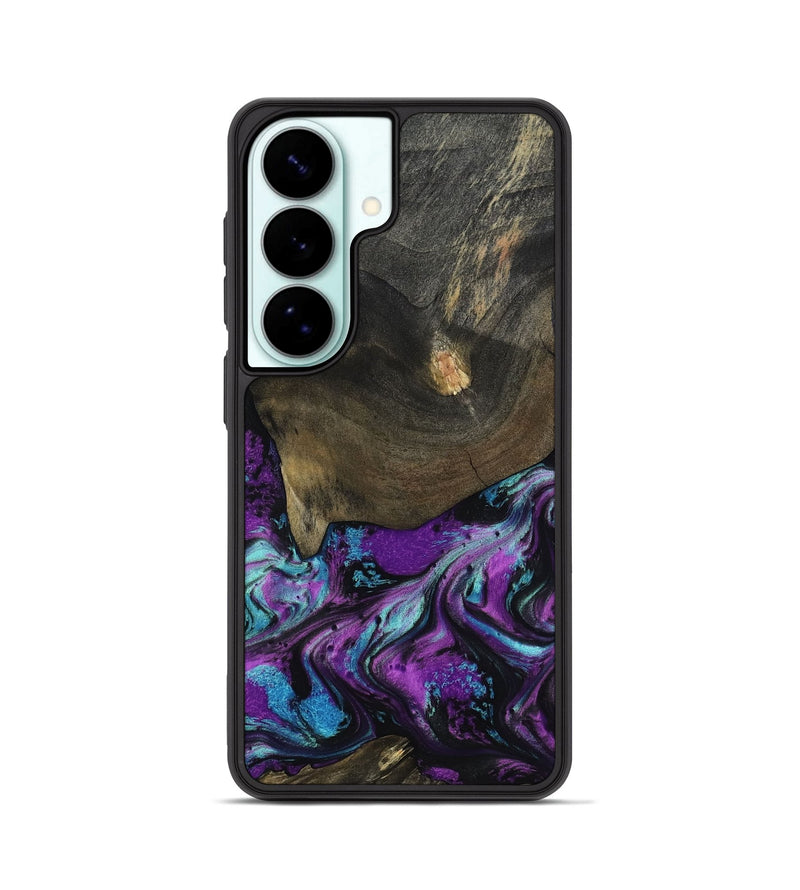 Galaxy S26 Wood Phone Case - Rayna (Purple, 817191)