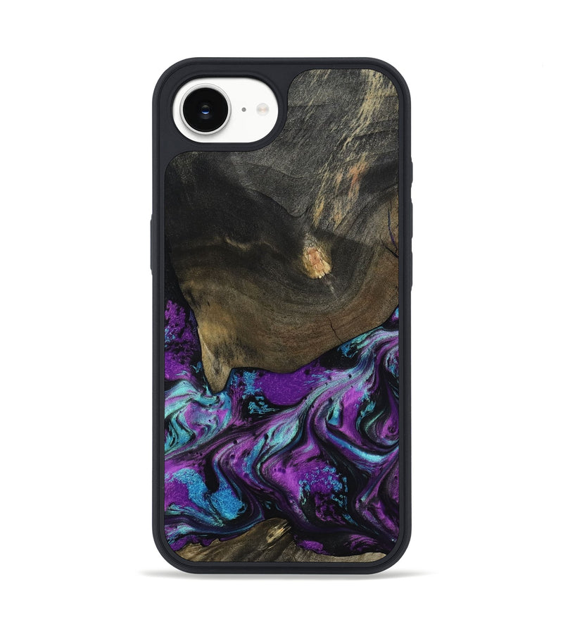 iPhone 16e Wood Phone Case - Rayna (Purple, 817191)