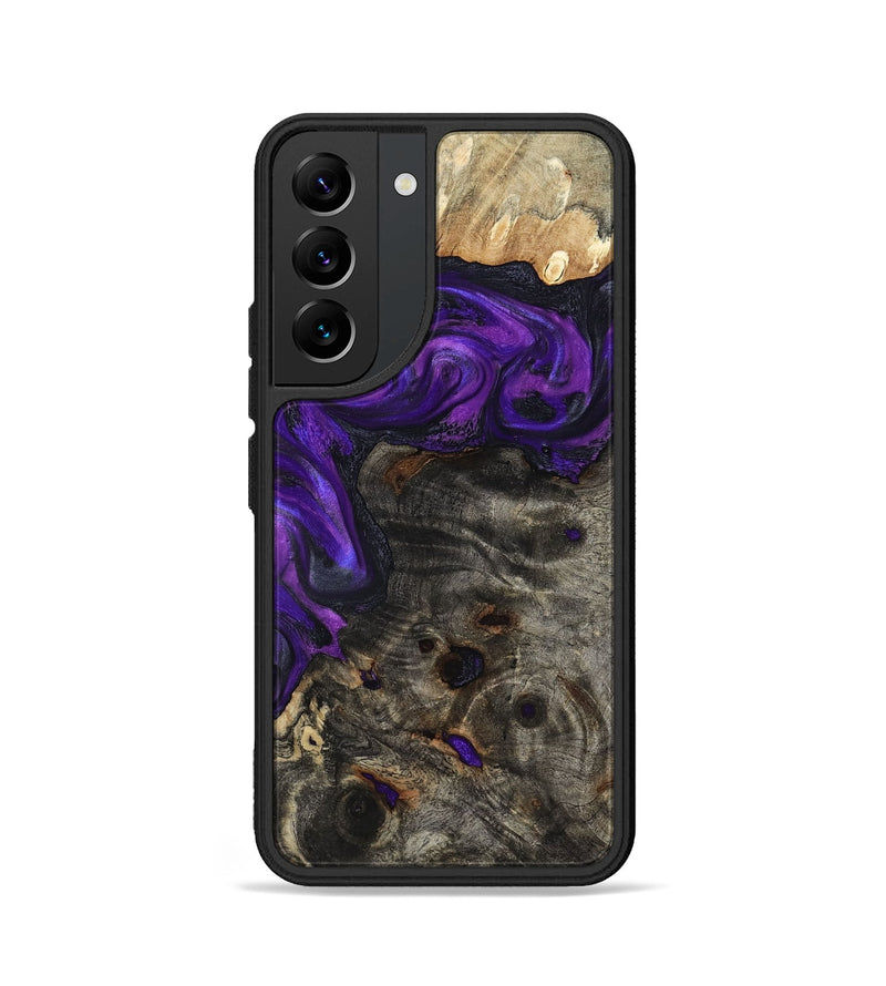 Galaxy S22 Wood Phone Case - Madge (Purple, 817192)