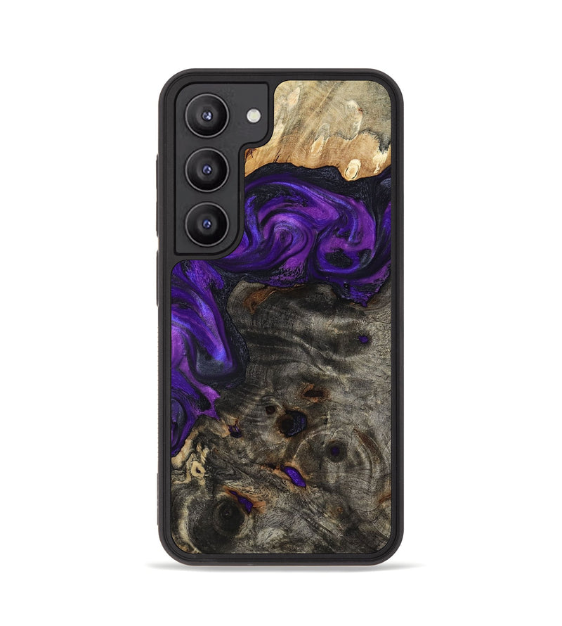 Galaxy S23 Wood Phone Case - Madge (Purple, 817192)