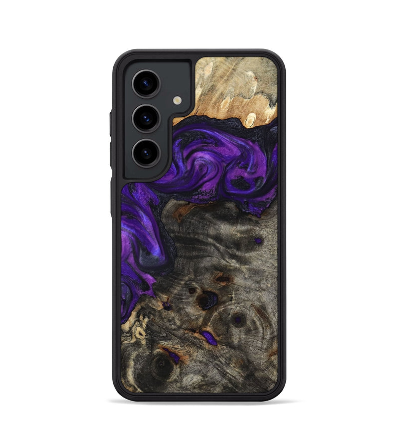 Galaxy S24 Wood Phone Case - Madge (Purple, 817192)